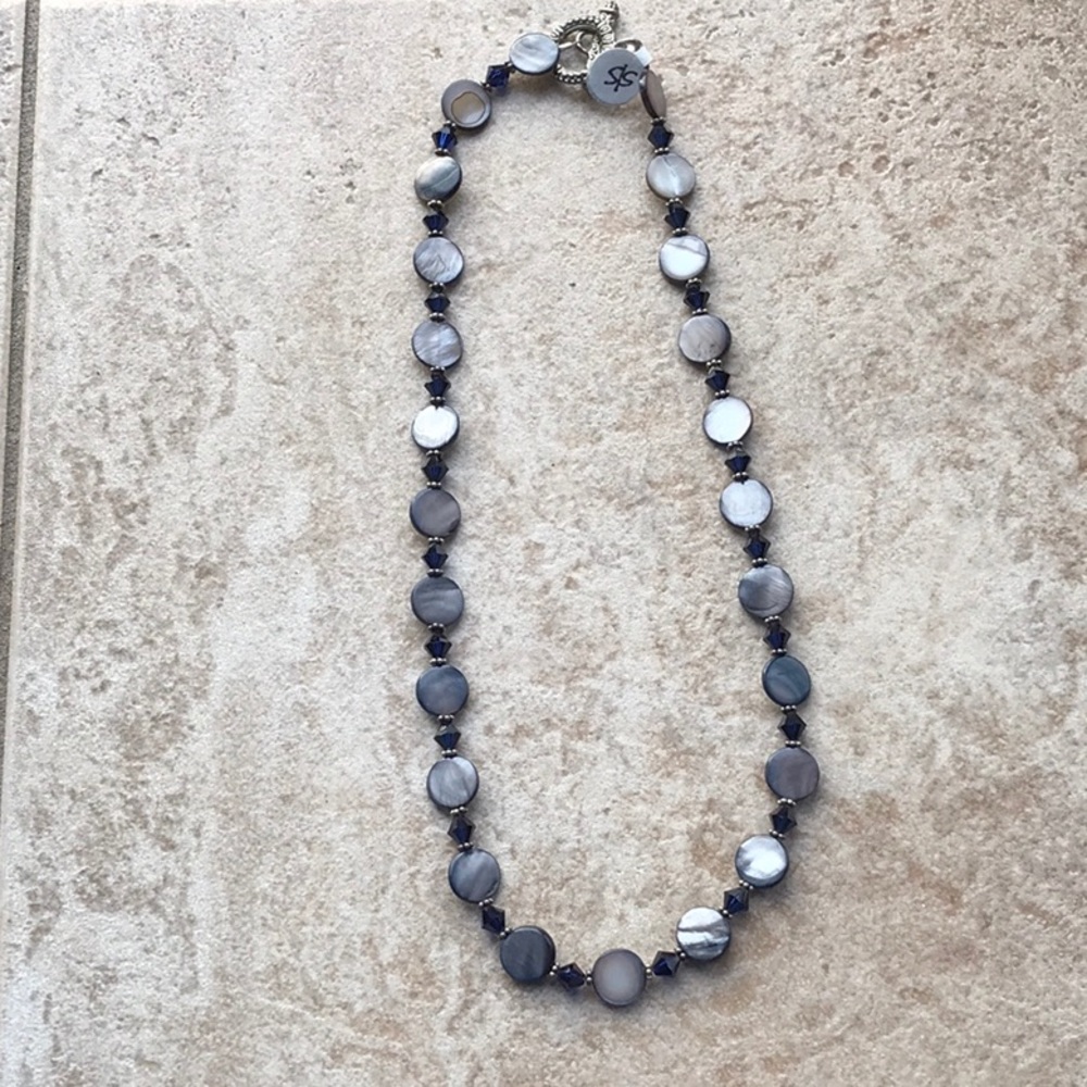 🆕️ Swarovski Crystal Montana Blue Necklace